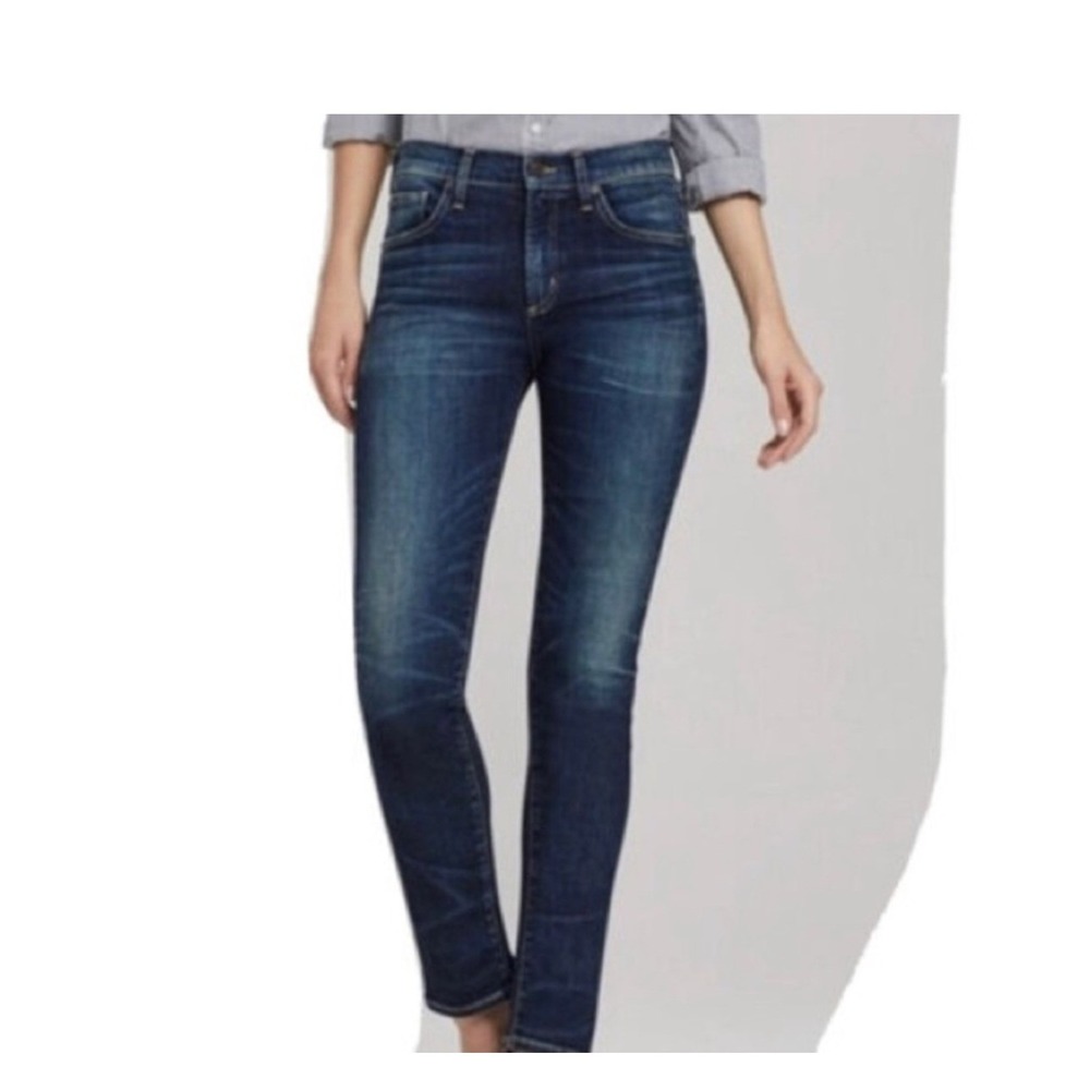 Citizens of Humanity Agnes Crop Jeans Womens 26 Blue Excellent‎ High Rise Skinny